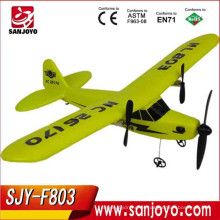 Venta CALIENTE rc avión EPP avión de control de radio material, modelo rc avión juguetes para niños SJY-FX803